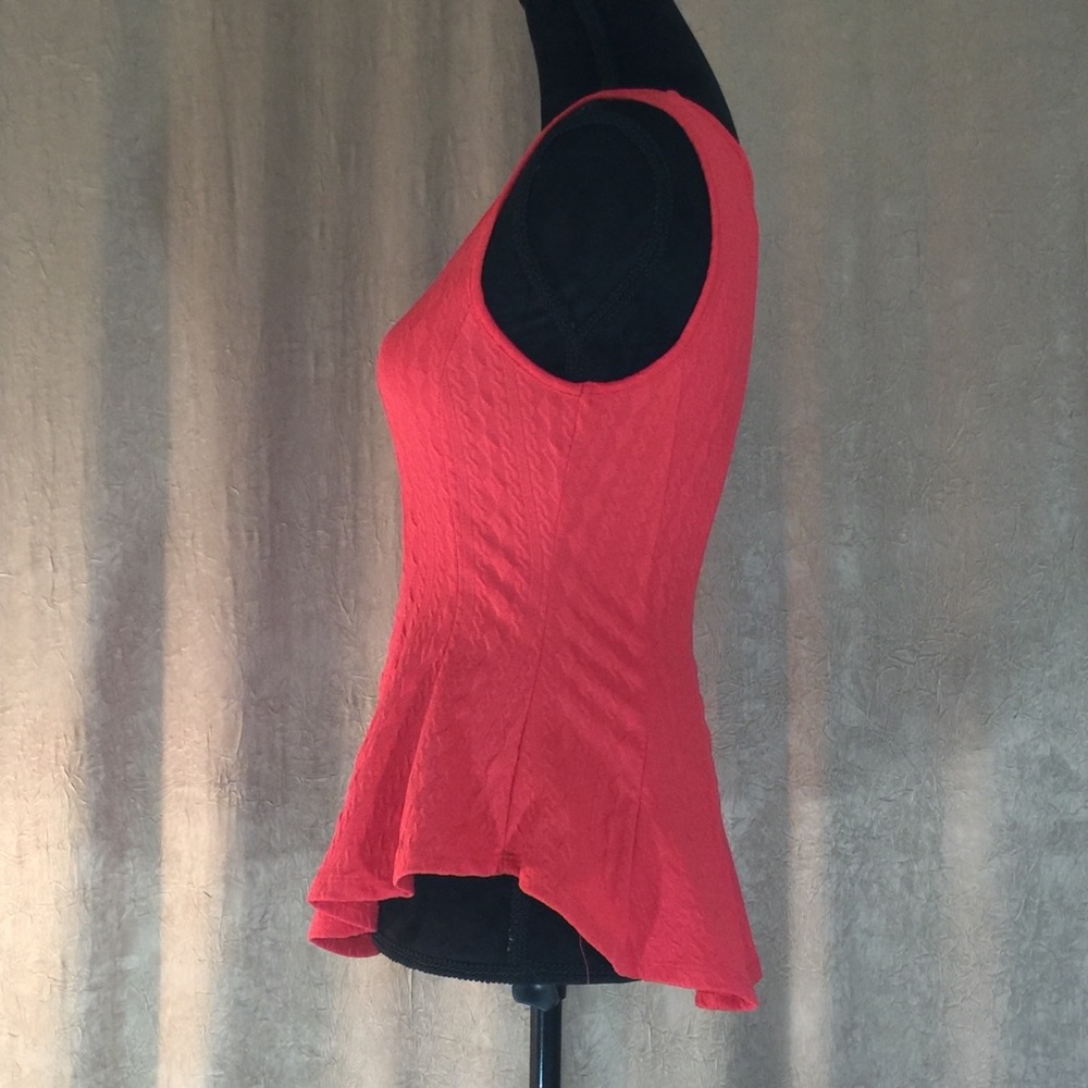 🧡Neblina Stretchy Flare Peplum Blouse Top - Picture 3 of 4